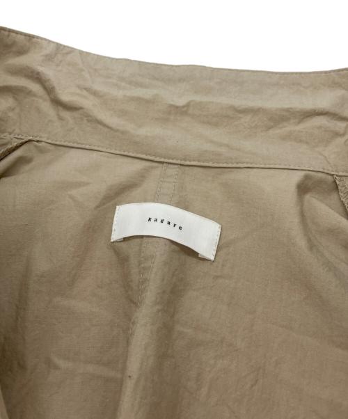 KAGURE（カグレ）KAGURE (カグレ) コットンシルクショップコート ベージュ サイズ:FREEの古着・服飾アイテム