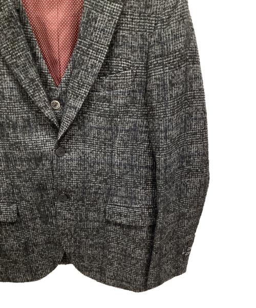 ASFALTO（アスファルト）ASFALTO (アスファルト) 2ピースジャケット グレー サイズ:表記なしの古着・服飾アイテム