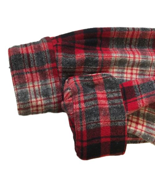 WOOLRICH（ウールリッチ）WOOLRICH (ウールリッチ) フランネルテーラードジャケット レッド サイズ:Mの古着・服飾アイテム