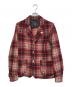 WOOLRICH（ウールリッチ）の古着「フランネルテーラードジャケット」｜レッド