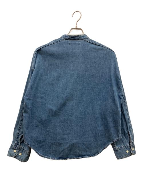 blanc basque（ブランバスク）blanc basque (ブランバスク) パールボタンデニムシャツ インディゴ サイズ:38の古着・服飾アイテム