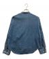blanc basque (ブランバスク) パールボタンデニムシャツ インディゴ サイズ:38：5000円