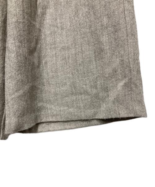 中川政七商店（ナカガワマサシチショウテン）中川政七商店 (ナカガワマサシチショウテン) ウール麻ツイードワイドパンツ ベージュ サイズ:freeの古着・服飾アイテム