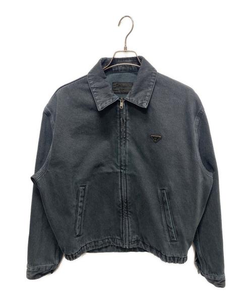 PRADA（プラダ）PRADA (プラダ) 25AW デニム ブルゾンジャケット オブシディアン サイズ:Sの古着・服飾アイテム