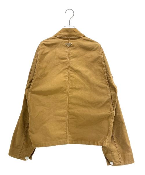 PRADA（プラダ）PRADA (プラダ) コットンツイルカバーオール GEB272 ブラウン サイズ:XSの古着・服飾アイテム