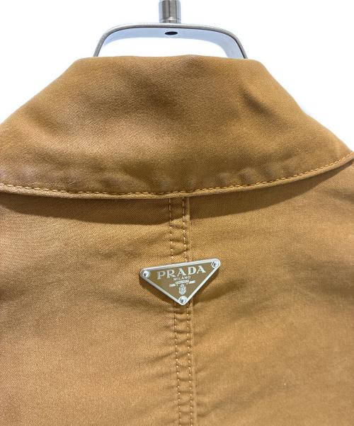 PRADA（プラダ）PRADA (プラダ) コットンツイルカバーオール GEB272 ブラウン サイズ:XSの古着・服飾アイテム