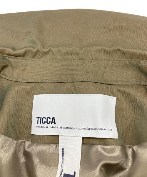 ticca（ティッカ）ticca (ティッカ) トレンチテントコート カーキ サイズ:Freeの古着・服飾アイテム
