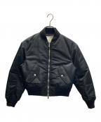 ESTNATIONエストネーション）の古着「ボンバージャケット」｜ブラック