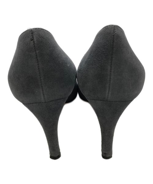 sergio rossi（セルジオロッシ）sergio rossi (セルジオロッシ) スウェードパンプス ネイビー サイズ:35の古着・服飾アイテム