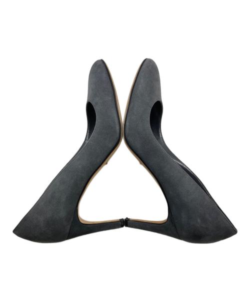 sergio rossi（セルジオロッシ）sergio rossi (セルジオロッシ) スウェードパンプス ネイビー サイズ:35の古着・服飾アイテム