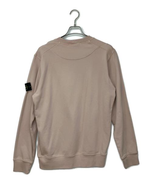 STONE ISLAND（ストーンアイランド）STONE ISLAND (ストーンアイランド) ORGANIC COTTON FLEECE ピンク サイズ:Lの古着・服飾アイテム