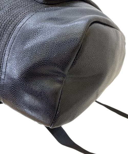 KRIS VAN ASSCHE（クリス ヴァン アッシュ）KRIS VAN ASSCHE (クリス ヴァン アッシュ) リュック ブラックの古着・服飾アイテム