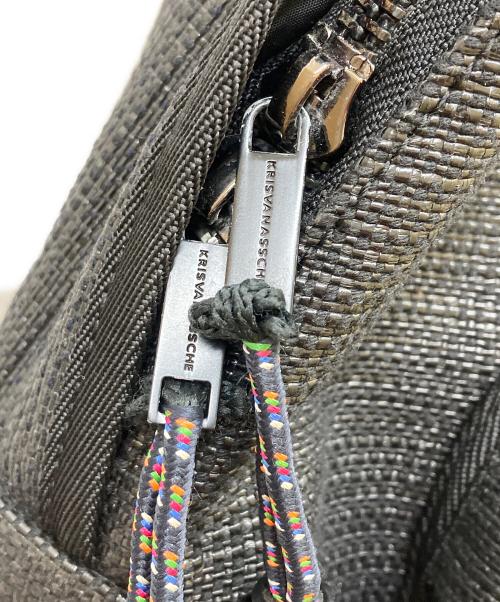 KRIS VAN ASSCHE（クリス ヴァン アッシュ）KRIS VAN ASSCHE (クリス ヴァン アッシュ) リュック ブラックの古着・服飾アイテム