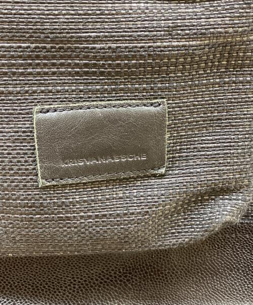 KRIS VAN ASSCHE（クリス ヴァン アッシュ）KRIS VAN ASSCHE (クリス ヴァン アッシュ) リュック ブラックの古着・服飾アイテム