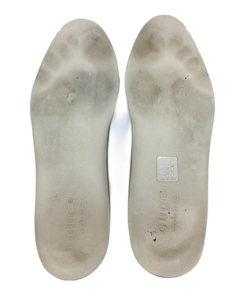 GUCCI（グッチ）GUCCI (グッチ) レザーシューズ ベージュ サイズ:6 1/2の古着・服飾アイテム