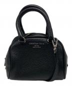 CHRISTIAN VILLAクリスチャンヴィラ）の古着「ミニボストンバッグ」｜ブラック