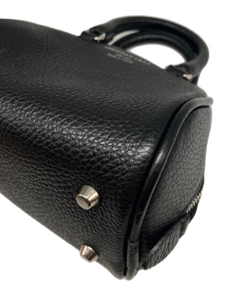 CHRISTIAN VILLA（クリスチャンヴィラ）CHRISTIAN VILLA (クリスチャンヴィラ) ミニボストンバッグ ブラックの古着・服飾アイテム