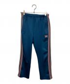 Needlesニードルズ）の古着「ナロートラックパンツ」｜グリーン×ピンク