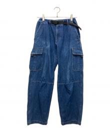 GRAMICCI（グラミチ）の古着「DENIM LOOSE CARGO PANT」｜インディゴ