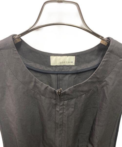 uncrave（アンクレイヴ）uncrave (アンクレイヴ) ノースリーブオールインワン グレー サイズ:2の古着・服飾アイテム
