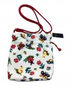 FEILERフェイラー）の古着「ハイジ 巾着ショルダーバッグ」｜ホワイト