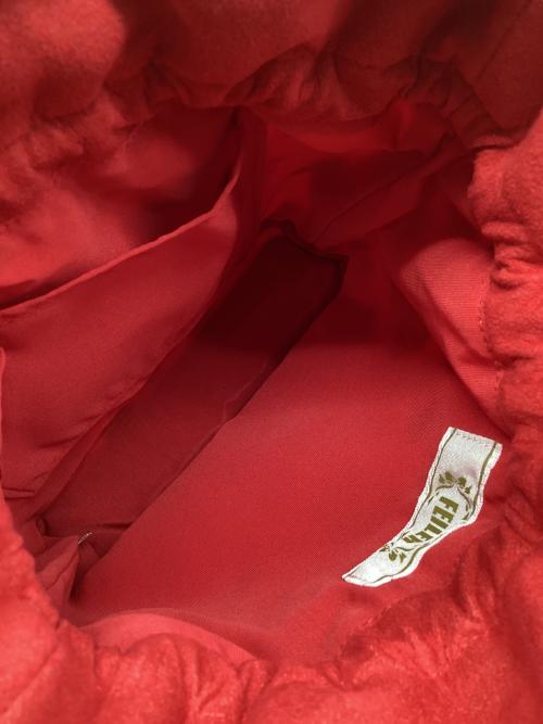 FEILER（フェイラー）FEILER (フェイラー) ハイジ 巾着ショルダーバッグ ホワイトの古着・服飾アイテム