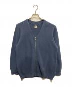 Ron Hermanロンハーマン）の古着「ジップカーディガン」｜ブルー