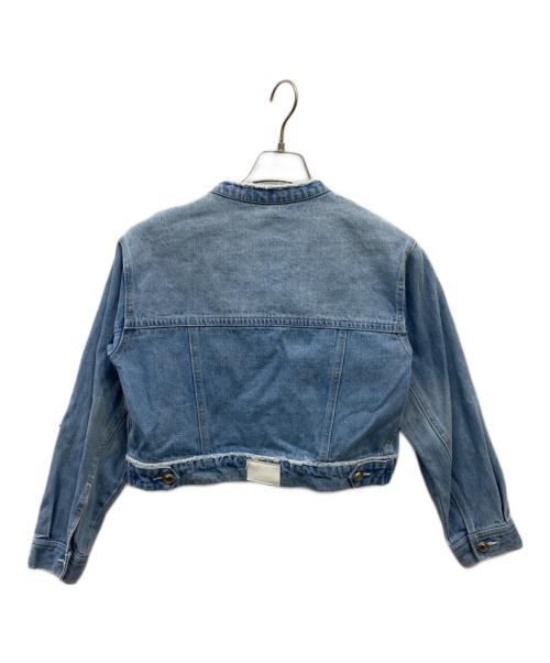 HER LIP TO（ハーリップトゥ）Her lip to (ハーリップトゥ) デニムジャケット インディゴ サイズ:Sの古着・服飾アイテム