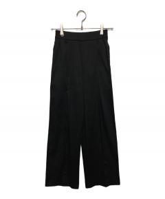 中古・古着通販】yori (ヨリ) セレモニーハンサムパンツ ブラック