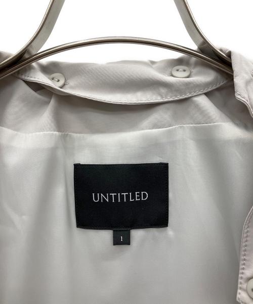 UNTITLED（アンタイトル）UNTITLED (アンタイトル) フード2WAYモッズコート グレー サイズ:SIZE 1の古着・服飾アイテム