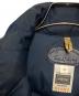 中古・古着 RockyMountainFeatherBed (ロッキーマウンテンフェザーベッド) PORTER (ポーター) BEAMS (ビームス) ヨークレザーダウンベスト ネイビー サイズ:40：22000円