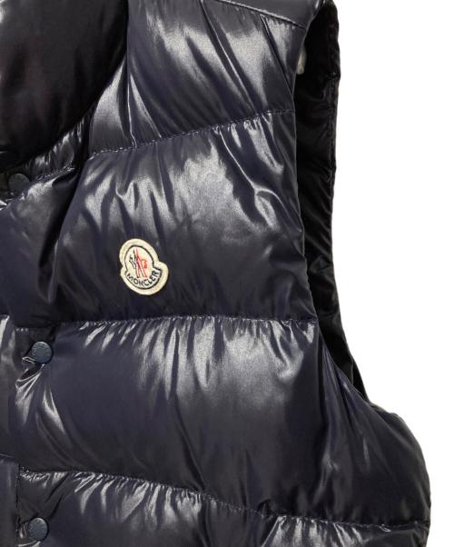 MONCLER（モンクレール）MONCLER (モンクレール) GIDE/ダウンベスト ネイビー サイズ:1の古着・服飾アイテム