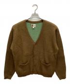 URBAN RESEARCH×TOWN CRAFTアーバンリサーチ×タウンクラフト）の古着「別注シャギーカーディガン」｜ブラウン