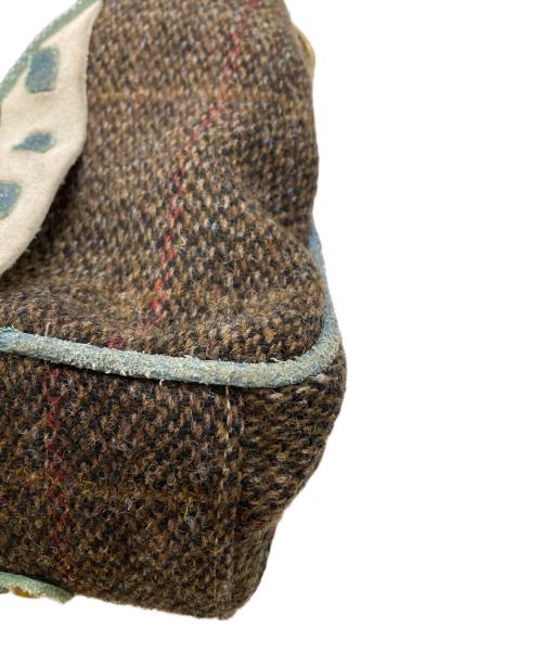 Vivienne Westwood ANGLOMANIA（ヴィヴィアンウエストウッドアングロマニア）Vivienne Westwood ANGLOMANIA (ヴィヴィアンウエストウッドアングロマニア) トートバッグ ブラウンの古着・服飾アイテム