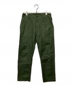 orSlowオアスロウ）の古着「ベイカーパンツ」｜グリーン