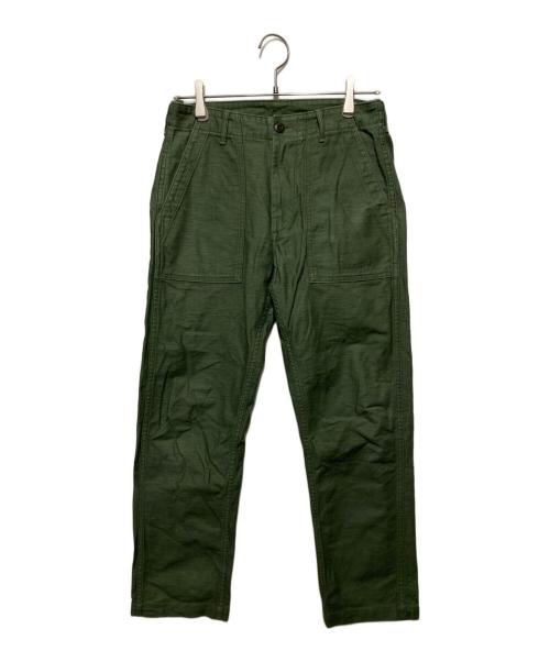 orSlow（オアスロウ）orSlow (オアスロウ) ベイカーパンツ グリーン サイズ:1の古着・服飾アイテム
