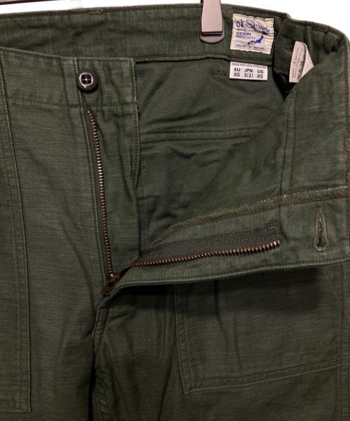 orSlow（オアスロウ）orSlow (オアスロウ) ベイカーパンツ グリーン サイズ:1の古着・服飾アイテム
