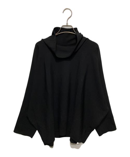 ISSEY MIYAKE（イッセイミヤケ）ISSEY MIYAKE (イッセイミヤケ) ハイネックドルマンスリーブブラウス ブラック サイズ:2の古着・服飾アイテム