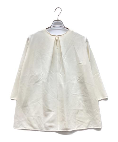 SOEJU（ソージュ）SOEJU (ソージュ) Aラインチュニックブラウス アイボリー サイズ:Ｍの古着・服飾アイテム