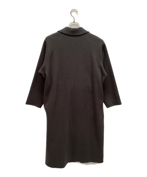 SOEJU（ソージュ）SOEJU (ソージュ) ウールリバーローブコート チャコールグレー サイズ:Mの古着・服飾アイテム