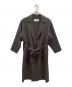 SOEJU（ソージュ）の古着「ウールリバーローブコート」｜チャコールグレー