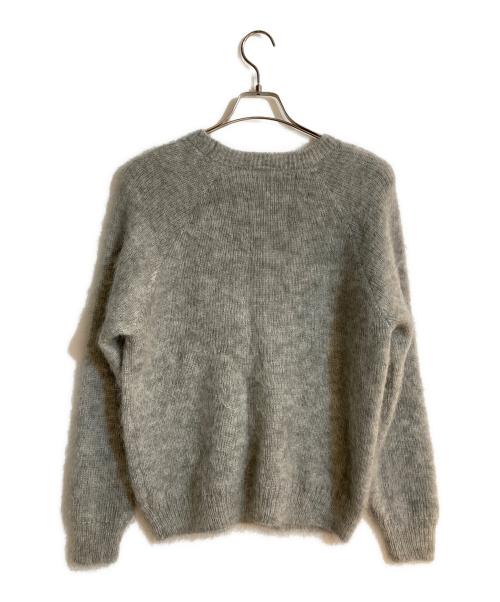 BALLSEY（ボールジィ）BALLSEY (ボールジィ) ファーモヘヤ クルーネックプルオーバー グレー サイズ:Sの古着・服飾アイテム