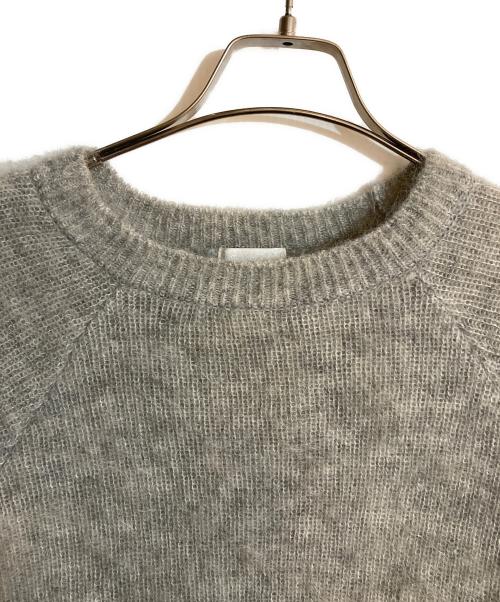 BALLSEY（ボールジィ）BALLSEY (ボールジィ) ファーモヘヤ クルーネックプルオーバー グレー サイズ:Sの古着・服飾アイテム