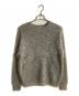 BALLSEY（ボールジィ）の古着「ファーモヘヤ クルーネックプルオーバー」｜グレー