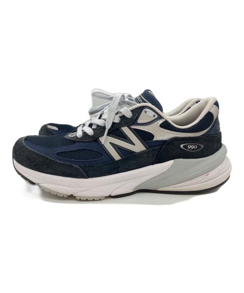 NEW BALANCE（ニューバランス）NEW BALANCE (ニューバランス) ローカットスニーカー ネイビー サイズ:26.5の古着・服飾アイテム