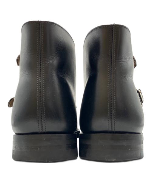 Crockett & Jones（クロケット＆ジョーンズ）Crockett & Jones (クロケット＆ジョーンズ) ダブルモンクブーツ ブラック サイズ:8Eの古着・服飾アイテム