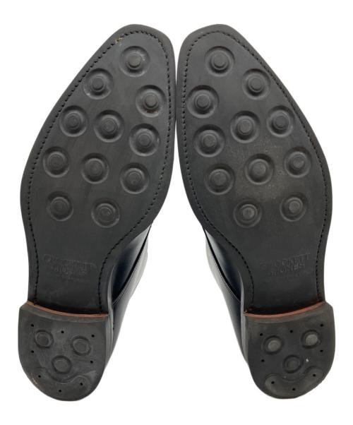 Crockett & Jones（クロケット＆ジョーンズ）Crockett & Jones (クロケット＆ジョーンズ) ダブルモンクブーツ ブラック サイズ:8Eの古着・服飾アイテム