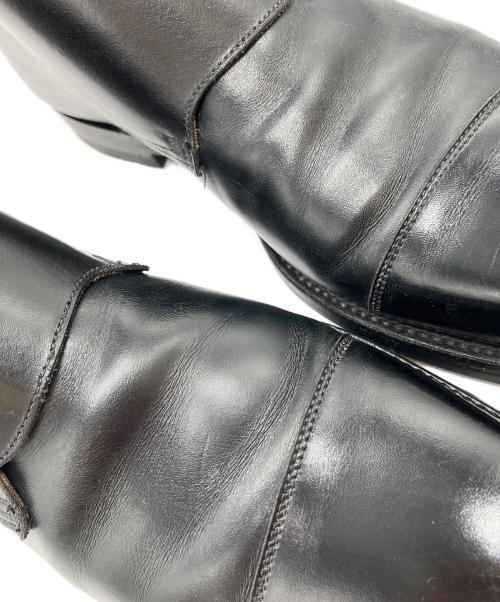 Crockett & Jones（クロケット＆ジョーンズ）Crockett & Jones (クロケット＆ジョーンズ) ダブルモンクブーツ ブラック サイズ:8Eの古着・服飾アイテム