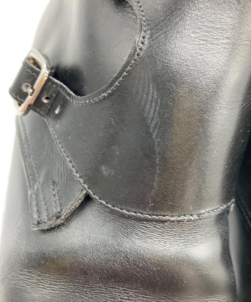 Crockett & Jones（クロケット＆ジョーンズ）Crockett & Jones (クロケット＆ジョーンズ) ダブルモンクブーツ ブラック サイズ:8Eの古着・服飾アイテム