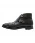 Crockett & Jones (クロケット＆ジョーンズ) ダブルモンクブーツ ブラック サイズ:8E：45000円